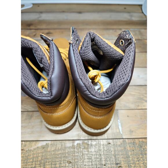 HI Tec Mens Waterproof Slip Proof Steel Toe Work Boots Size 9 Medium main image 4